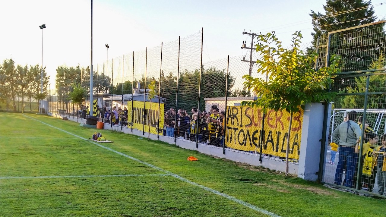 Κόσμος του Άρη στην προπόνηση