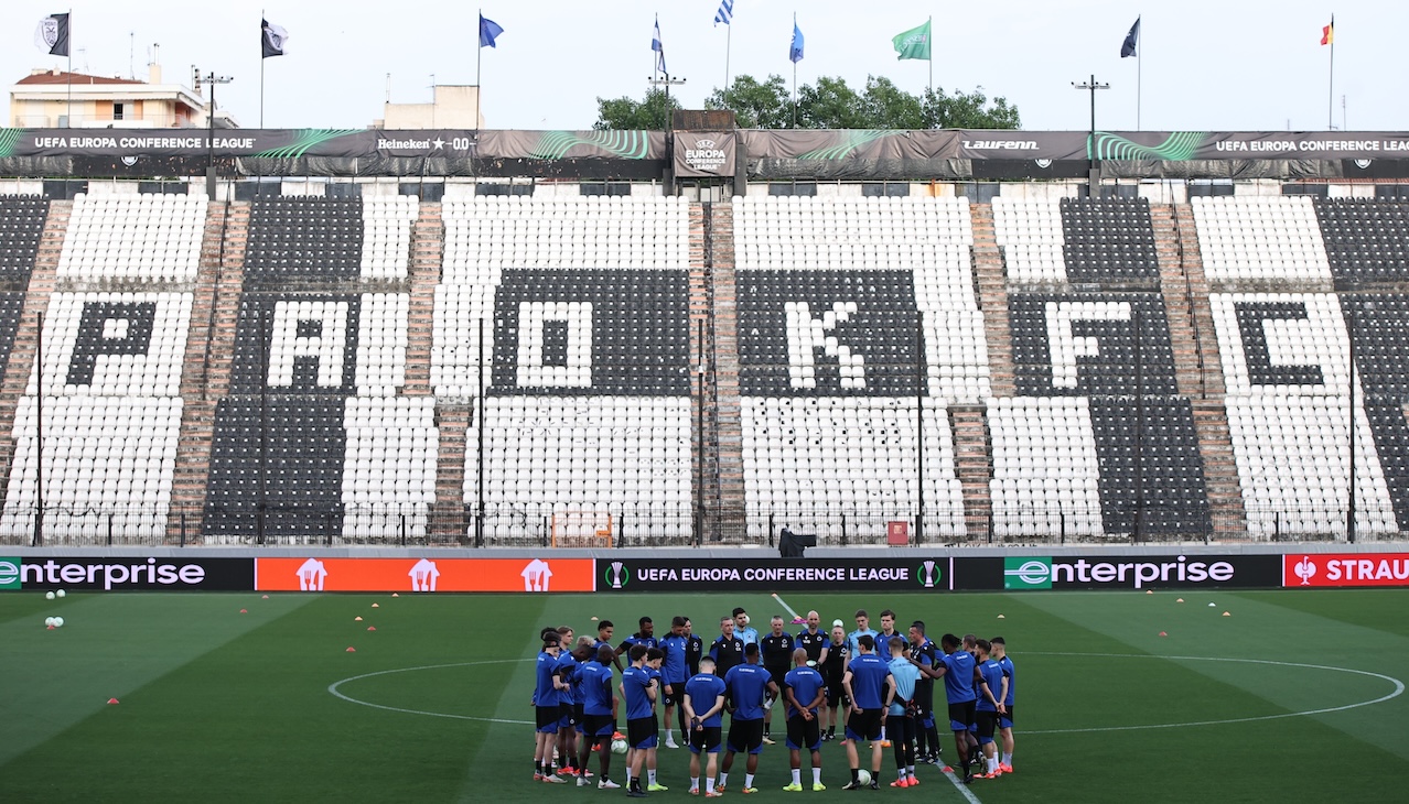 Brugge practice at Toumba