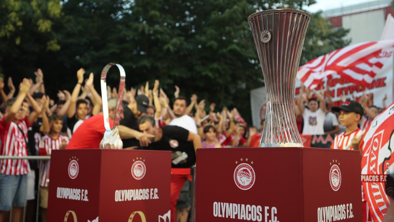 olympiacos trophy