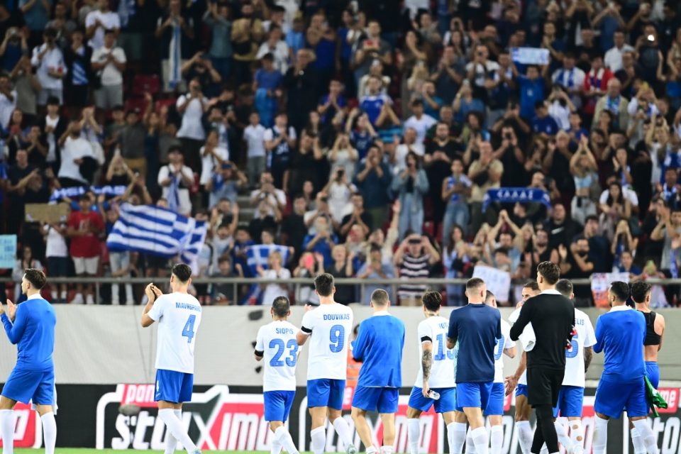 [372565] uefa nations league 2024 2025 / ΕΛΛΑΔΑ ΙΡΛΑΝΔΙΑ (ΓΙΩΡΓΟΣ ΜΑΤΘΑΙΟΣ / eurokinissi)