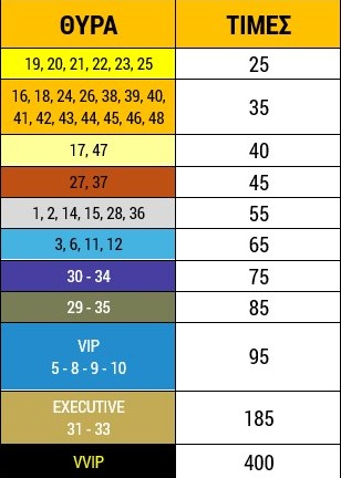 aris tickets