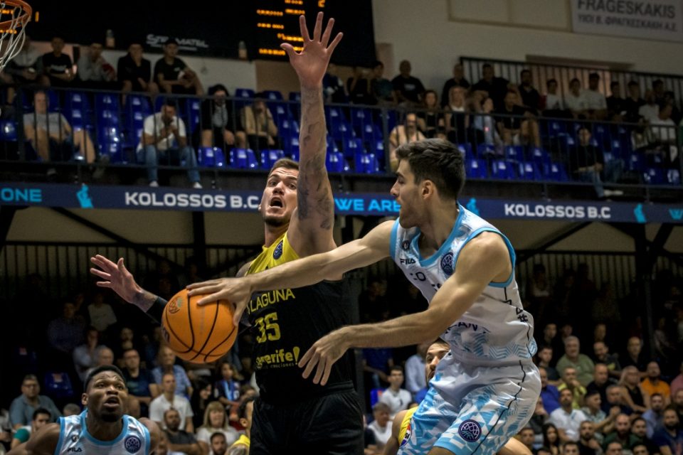 [372653] basketball champions league 2024 2025 / ΚΟΛΟΣΣΟΣ ΤΕΝΕΡΙΦΗ (ΧΑΡΗΣ ΖΑΜΠΕΤΟΥΛΑΣ / eurokinissi)