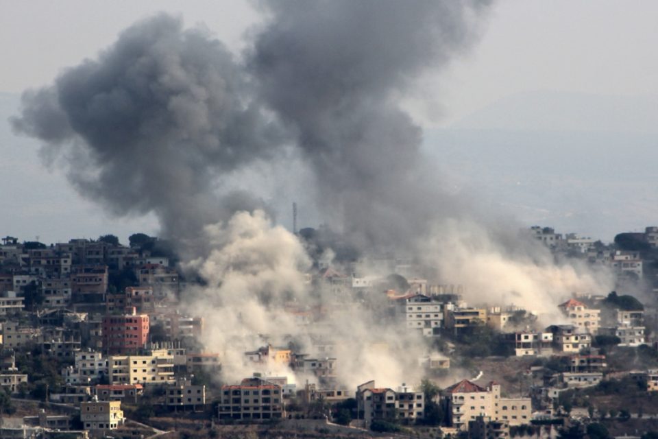 israeli military strikes hit southern lebanon