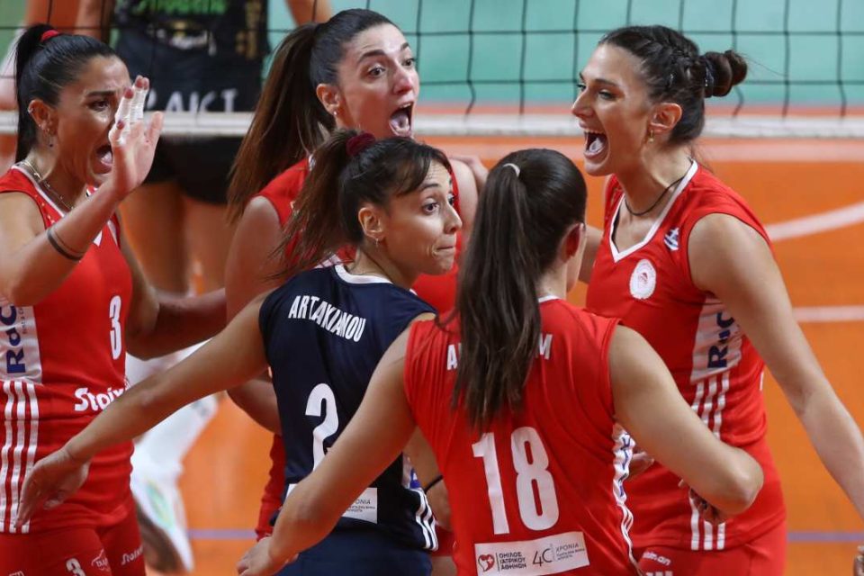 [372722] volley league ΓΥΝΑΙΚΩΝ 2024 2025 / ΜΙΛΩΝ ΟΣΦΠ (ΣΤΕΛΙΟΣ ΣΤΕΦΑΝΟΥ / eurokinissi)