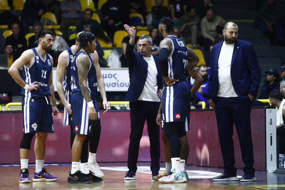 [374091] basket league 2024 2025 / ΜΑΡΟΥΣΙ ΚΑΡΔΙΤΣΑ (ΣΩΤΗΡΗΣ ΔΗΜΗΤΡΟΠΟΥΛΟΣ / eurokinissi)