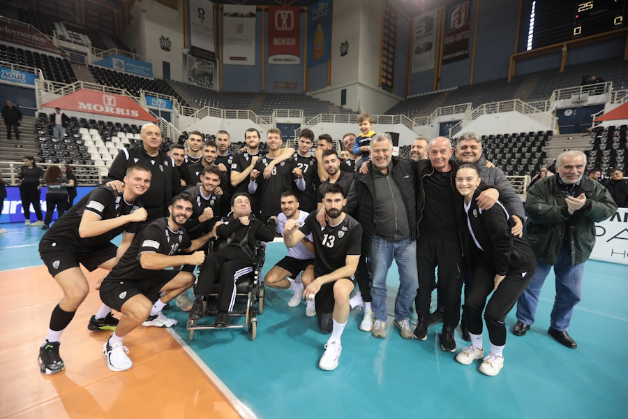 [374366] cev challenge cup 2024 2025 / ΠΑΟΚ ΜΑΒ ΕΛΟΡ (ΠΑΥΛΟΣ ΜΑΚΡΙΔΗΣ / mega press)