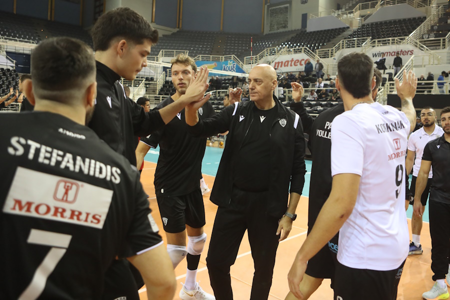 [373586] cev challenge cup 2024 2025 / ΠΑΟΚ ΣΑΝ ΡΟΚΕ (ΠΑΥΛΟΣ ΜΑΚΡΙΔΗΣ / mega press)