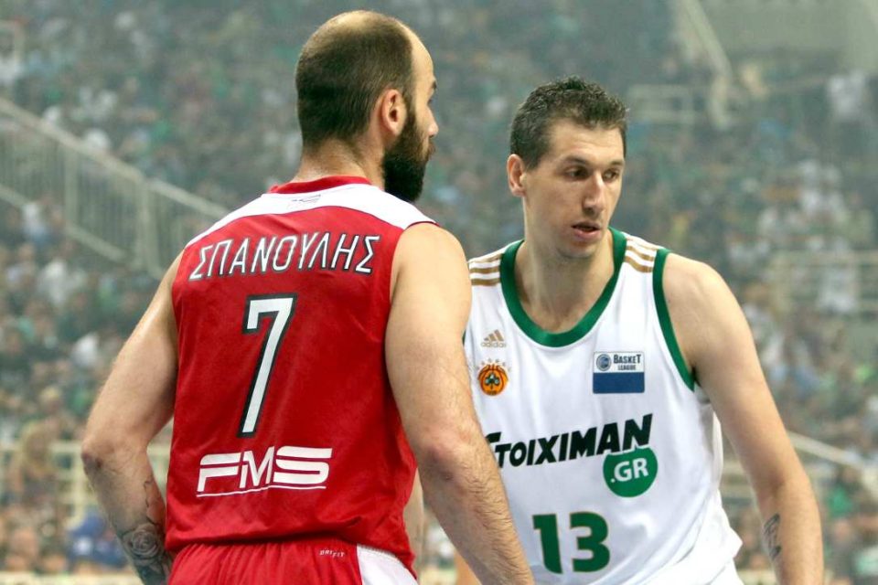 basket league / ÐËÅÉ ÏÖ / ÔÅËÉÊÏÓ / ÐÁÏ ÏÓÖÐ / play off / final / panathinaikos olympiakos