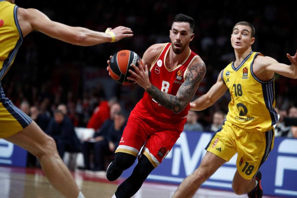 [374453] euroleague 2024 2025 / ΟΛΥΜΠΙΑΚΟΣ ΑΛΜΠΑ ΒΕΡΟΛΙΝΟΥ (ΣΤΕΛΙΟΣ ΣΤΕΦΑΝΟΥ / eurokinissi)