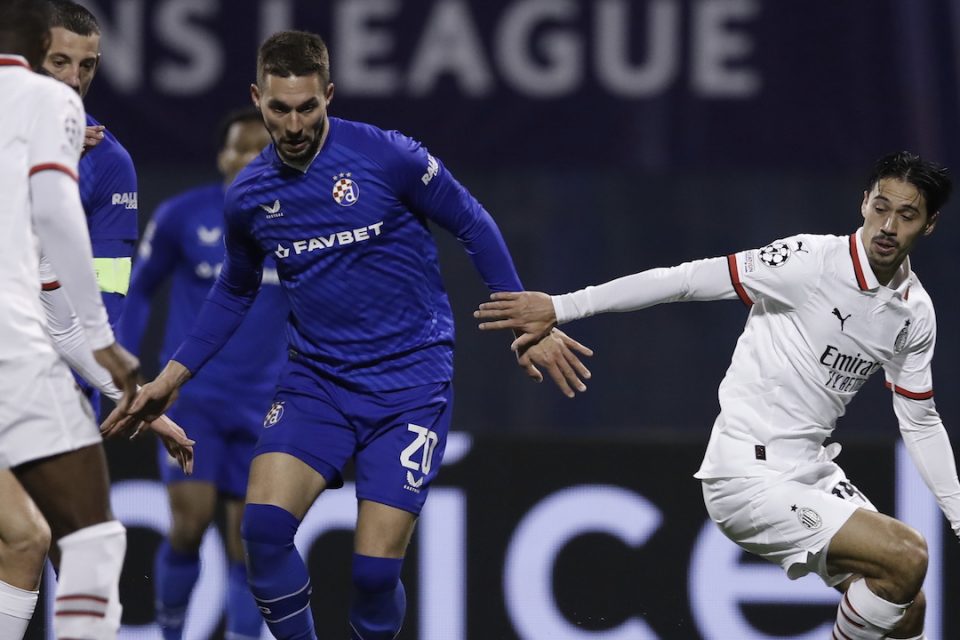 uefa champions league dinamo zagreb vs ac milan