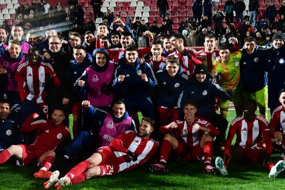 [375715] uefa youth league 2024 2025 / ΟΣΦΠ ΧΙΡΟΝΑ (ΓΙΩΡΓΟΣ ΜΑΤΘΑΙΟΣ / eurokinissi)