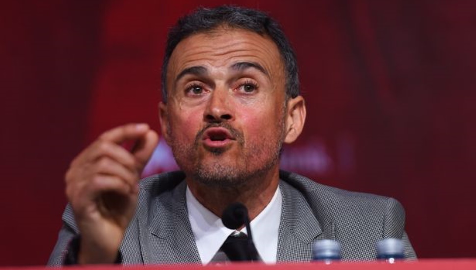 Spain Coach Luis Enrique